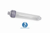 25 Clear Empty Refillable Inline Cartridges 2"x 10" For DI/Resin/Carbon/Calcite